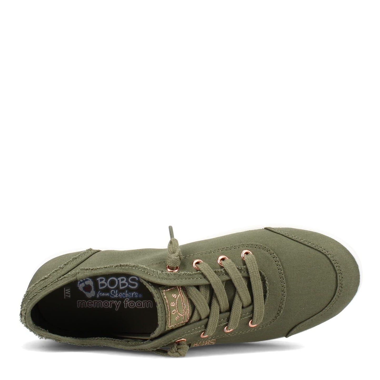 Skechers BOBS Women's Bobs B Cute Sneaker, Olive, 8.5