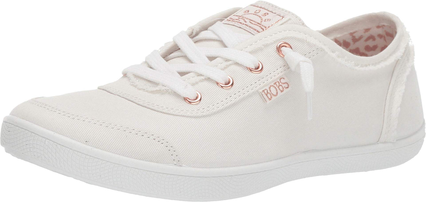 Skechers Women's Bobs B Cute Sneaker, White, 7.5