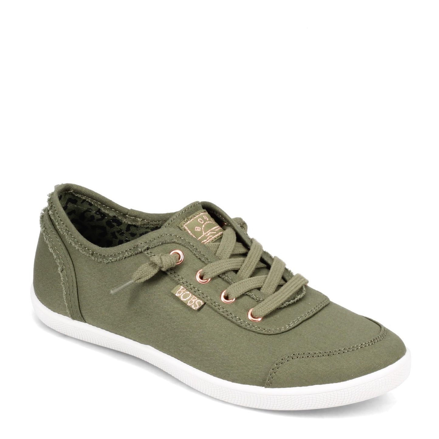 Skechers BOBS Women's Bobs B Cute Sneaker, Olive, 8.5