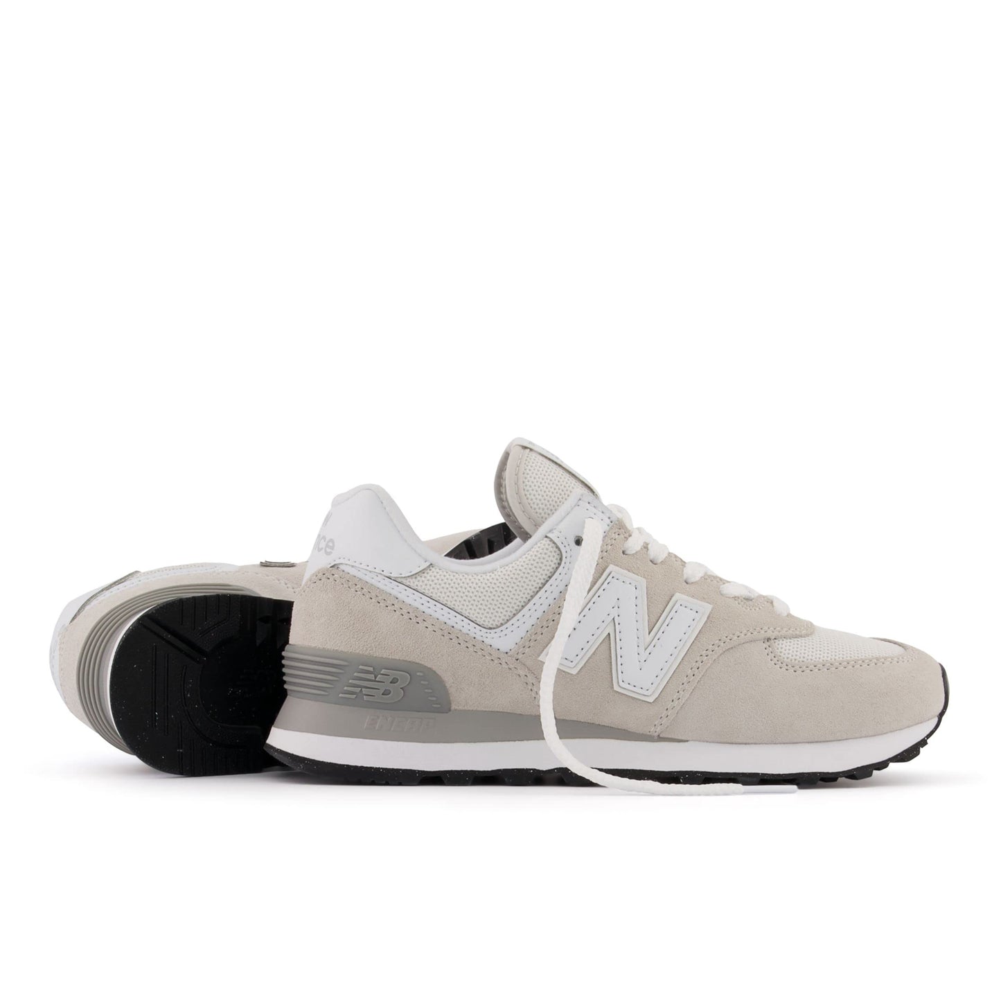 New Balance Women's Classic Sneaker, Nimbus Cloud with White, 9